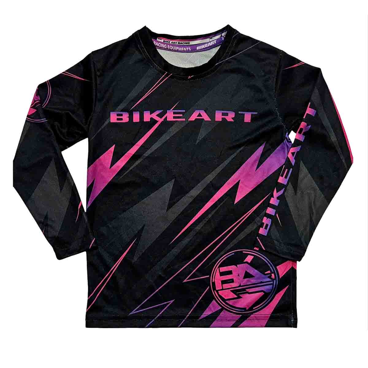 KINETIC BLACK JERSEY_JERSEY BIKE ART_BIKE ART_TRICOTAS_KINETIC_BIKE ART TRICOTAS
